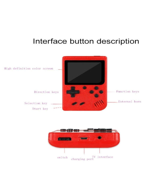 Mini Retro Handheld Game Console